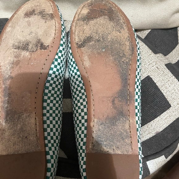 Tory Burch shoes 8/12 and tote green and white - Picture 2 of 7
